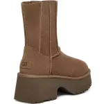 Fisherman Zipper Round Toe High-Top Coffee Color 1158313
