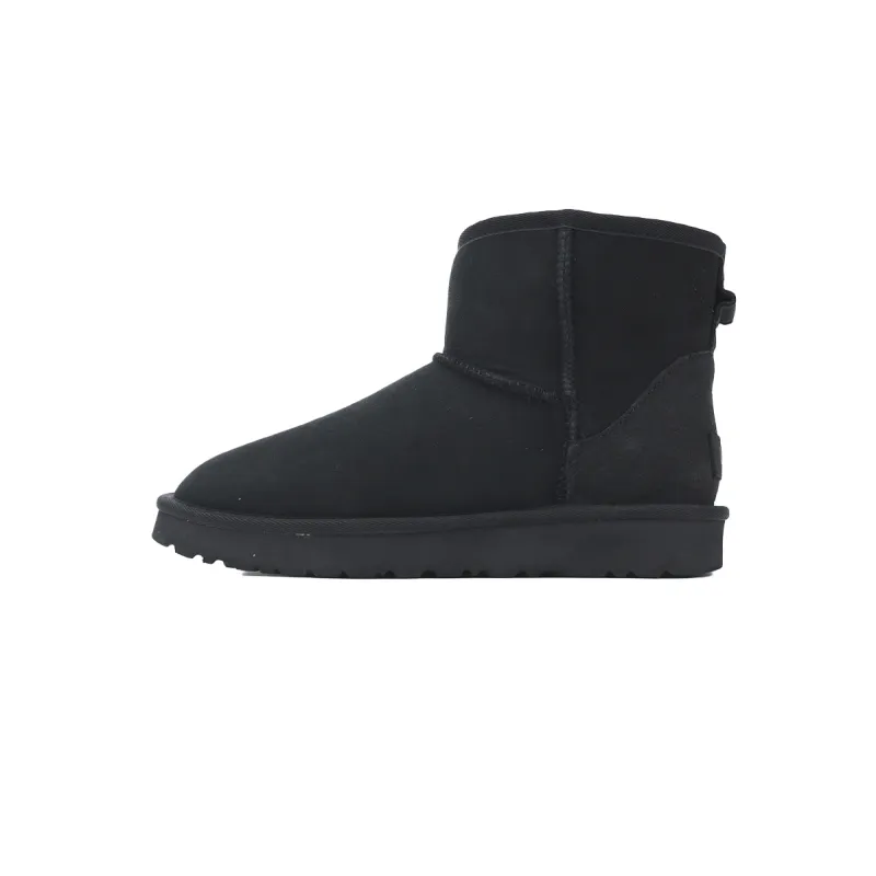 Mid-Tube Casual Warm Snow Boots Classic Mini Black 1016222