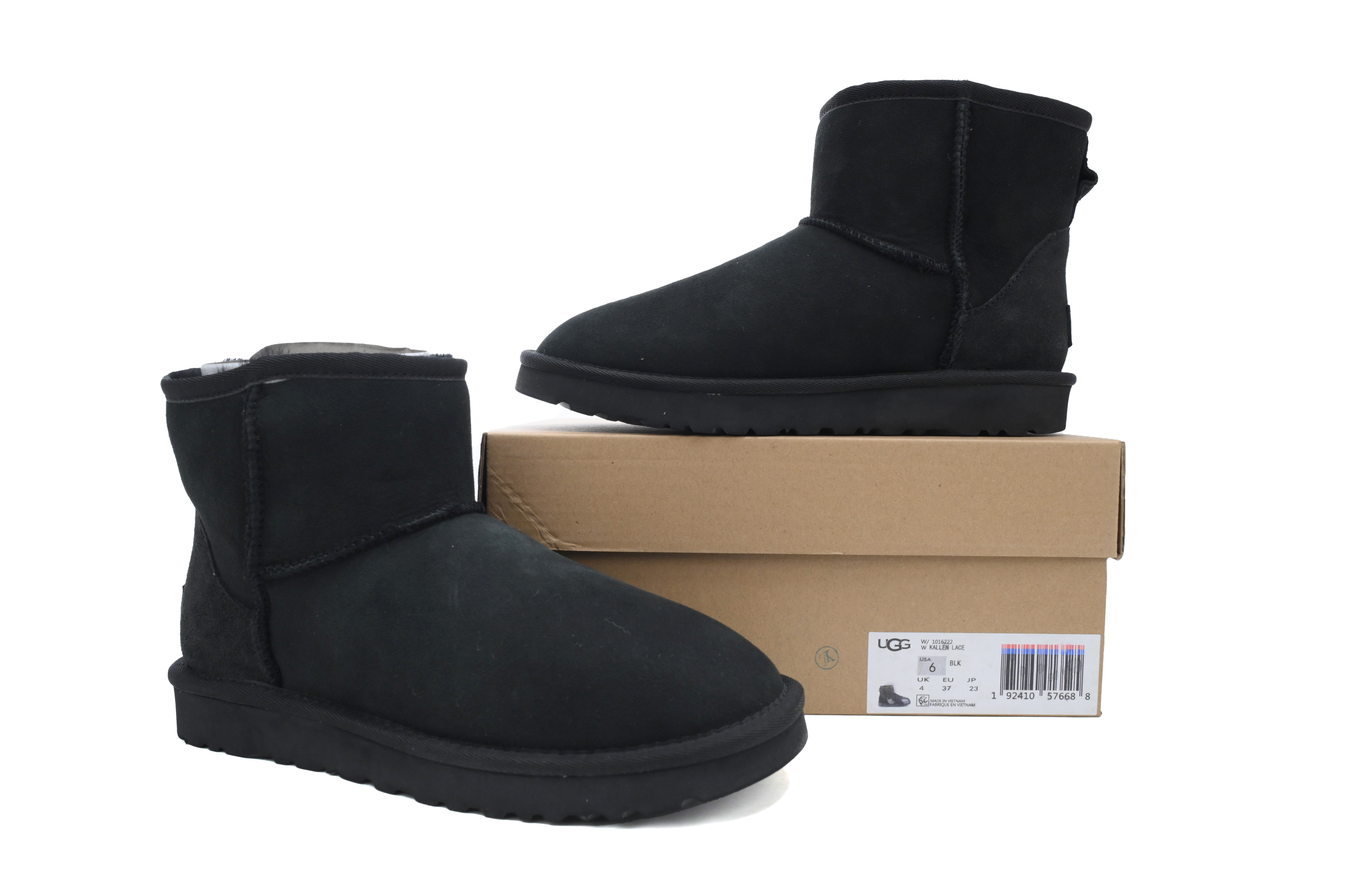 Mid-Tube Casual Warm Snow Boots Classic Mini Black 1016222