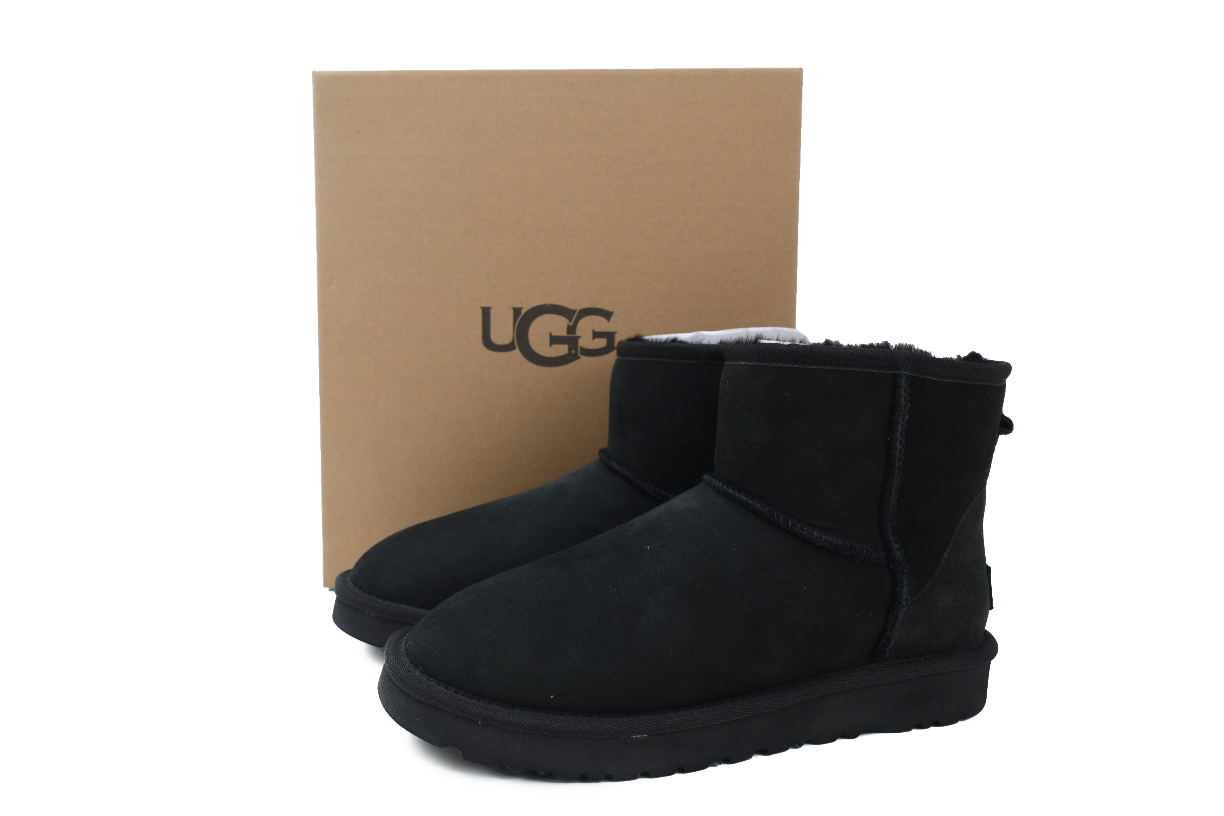 Mid-Tube Casual Warm Snow Boots Classic Mini Black 1016222