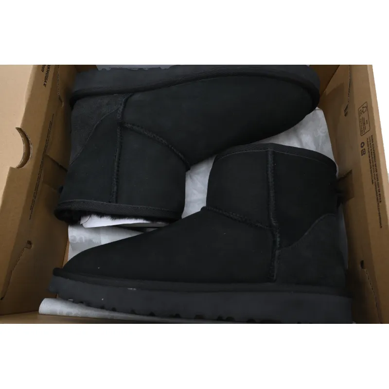 Mid-Tube Casual Warm Snow Boots Classic Mini Black 1016222