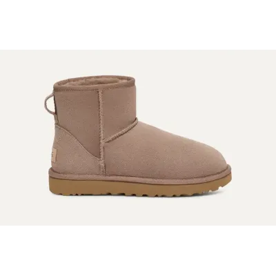 Mid-Tube Casual Warm Snow Boots Classic Mini Brown 1016222 02