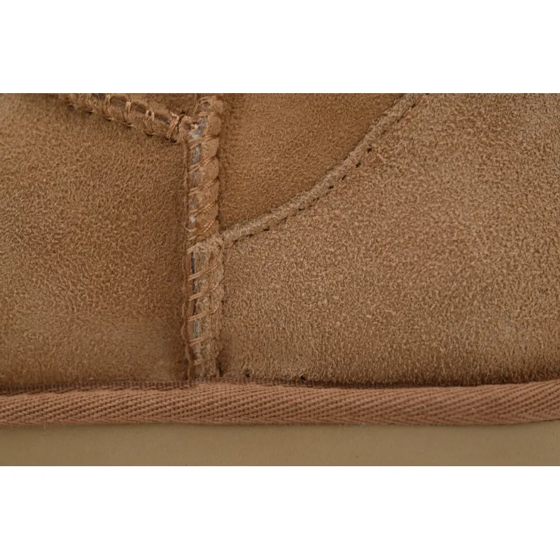 Mid-Tube Casual Warm Snow Boots Classic Mini Chestnut 1016222