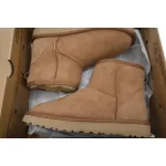 Mid-Tube Casual Warm Snow Boots Classic Mini Chestnut 1016222