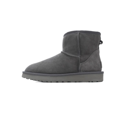 Mid-Tube Casual Warm Snow Boots Classic Mini Grey 1016222 01