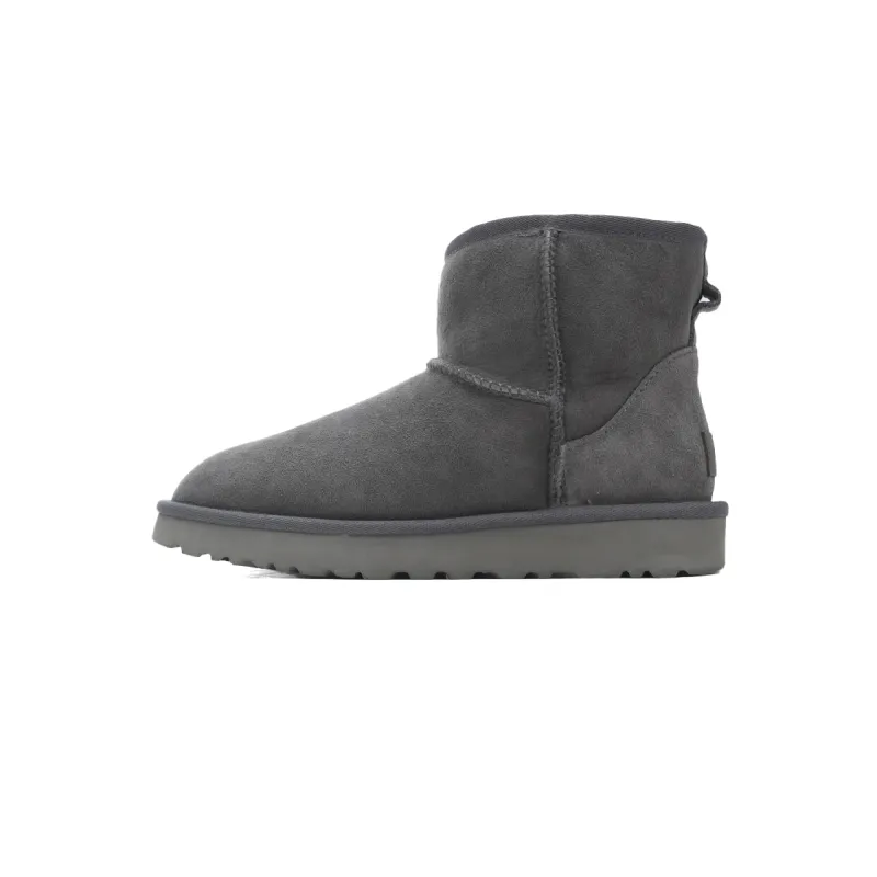 Mid-Tube Casual Warm Snow Boots Classic Mini Grey 1016222