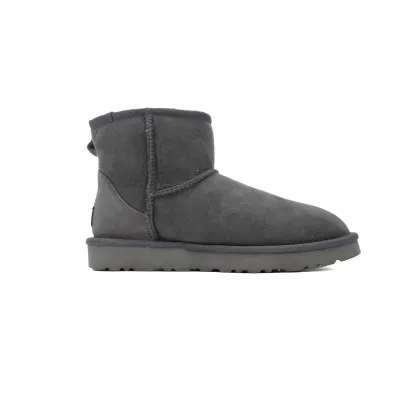 Mid-Tube Casual Warm Snow Boots Classic Mini Grey 1016222 02