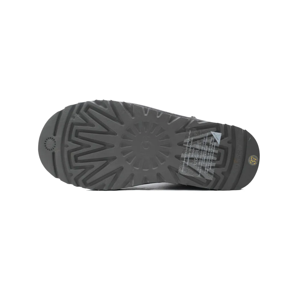 Mid-Tube Casual Warm Snow Boots Classic Mini Grey 1016222