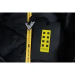 Moncle Joint Model Diamond Rhombus Cut Surface Down Jacket Black