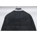 Moncler Lateltin M Logo College Style Down Jacket Black