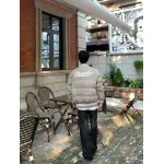 Moncler Lateltin M Logo College Style Down Jacket Khaki