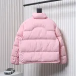 Moncler x Antora Joint Short Stand Collar Down Jacket Pink