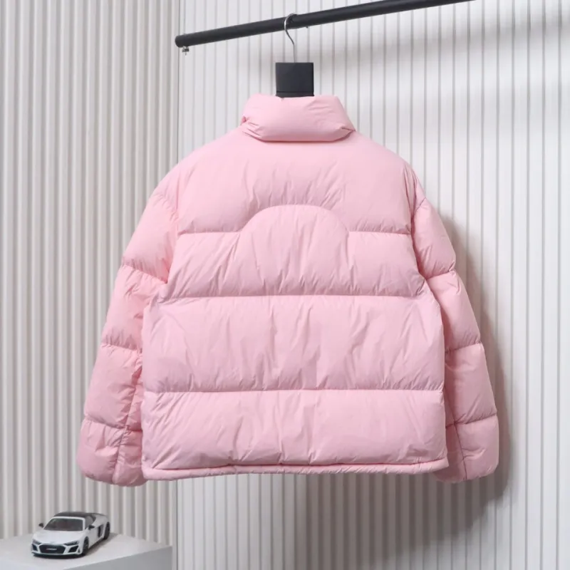 Moncler x Antora Joint Short Stand Collar Down Jacket Pink