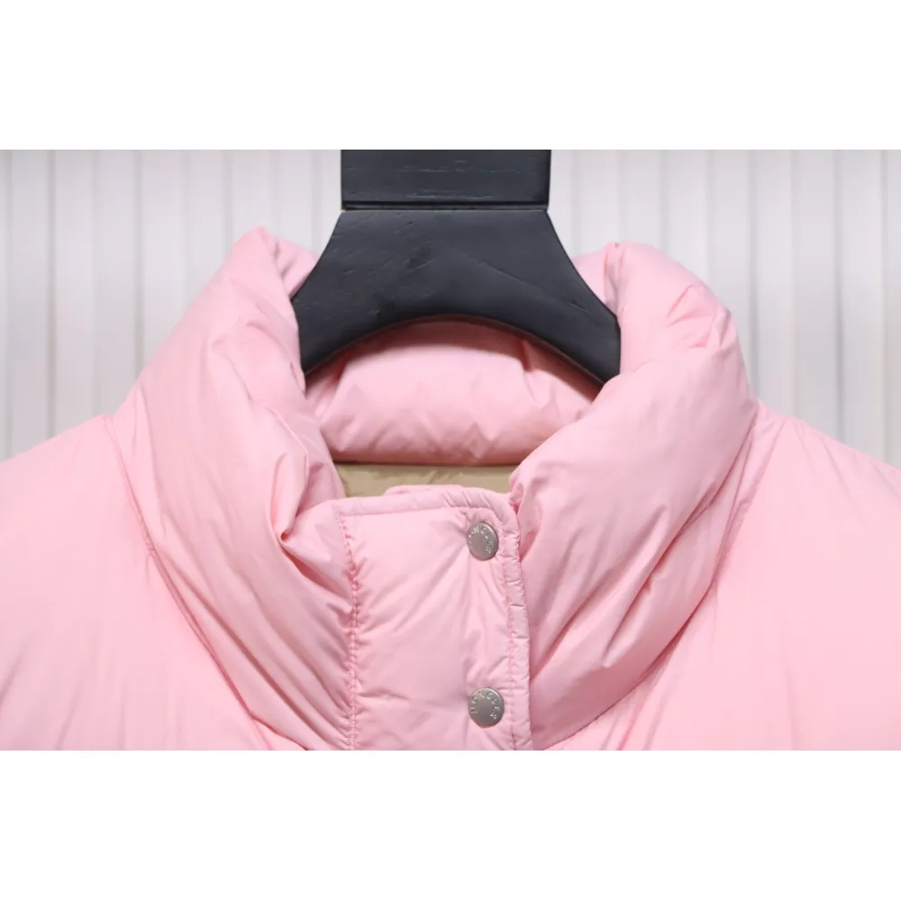 Moncler x Antora Joint Short Stand Collar Down Jacket Pink