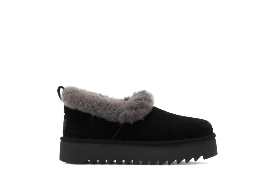 Nita Thick-Soled Plush Warm Snow Boots Black 1166733