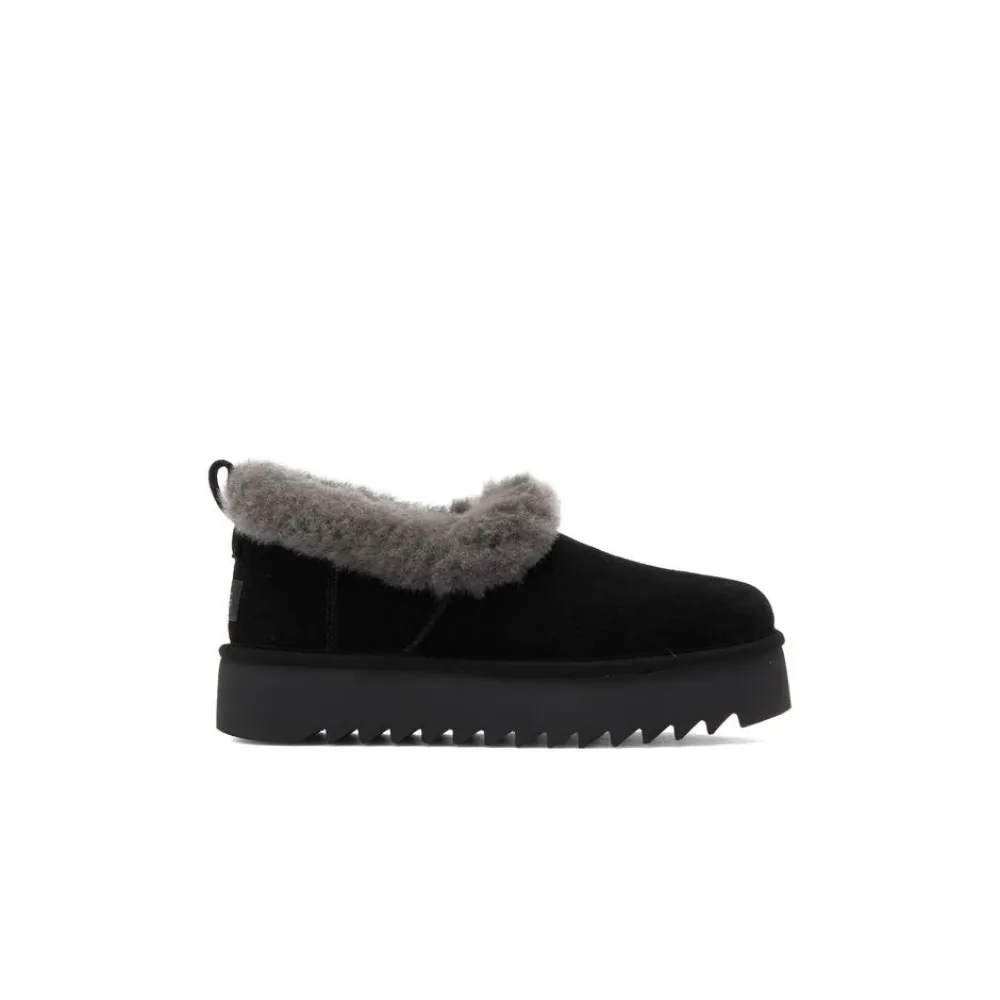 Nita Thick-Soled Plush Warm Snow Boots Black 1166733