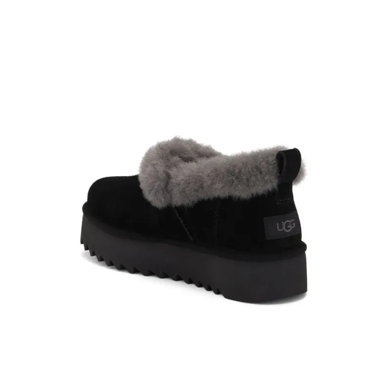 Nita Thick-Soled Plush Warm Snow Boots Black 1166733