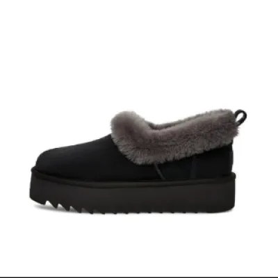 Nita Thick-Soled Plush Warm Snow Boots Black 1166733 01