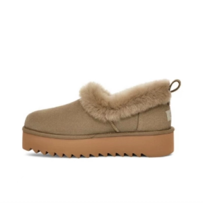 Nita Thick-Soled Plush Warm Snow Boots Brown 1166733 01