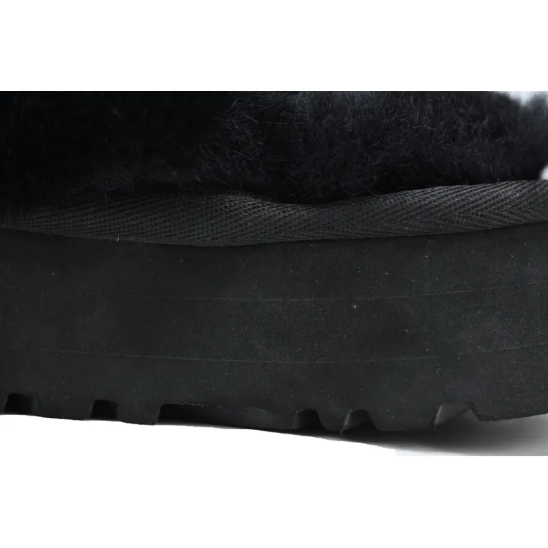 Thick-Soled Closed-Toe Shoes Disquette Black 1122550