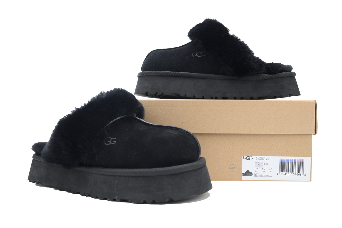Thick-Soled Closed-Toe Shoes Disquette Black 1122550