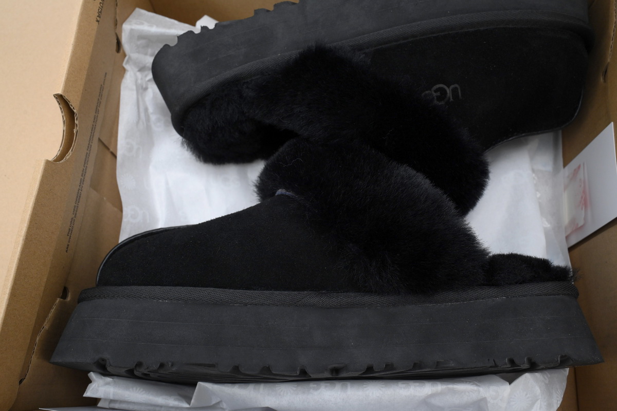 Thick-Soled Closed-Toe Shoes Disquette Black 1122550