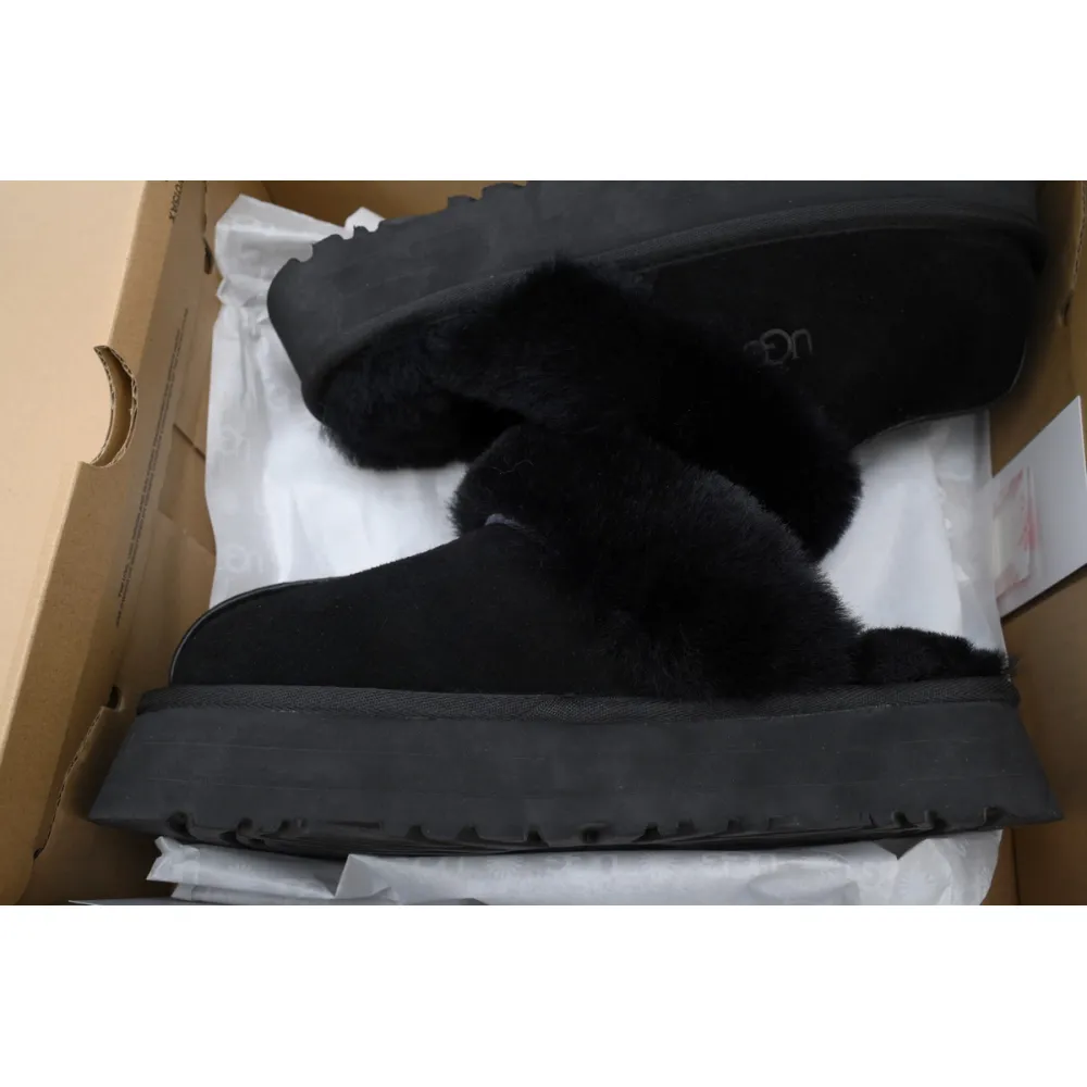 Thick-Soled Closed-Toe Shoes Disquette Black 1122550
