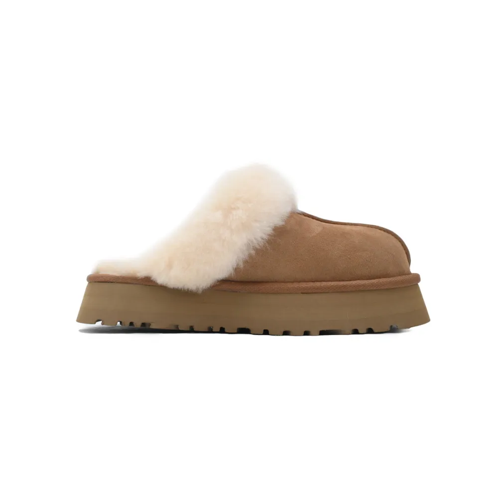 Thick-Soled Closed-Toe Shoes Disquette Brown 1122550