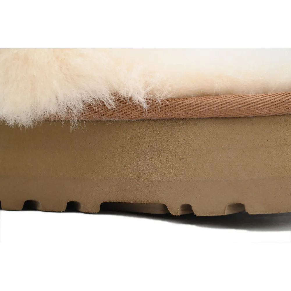 Thick-Soled Closed-Toe Shoes Disquette Brown 1122550