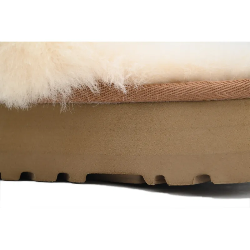 Thick-Soled Closed-Toe Shoes Disquette Brown 1122550