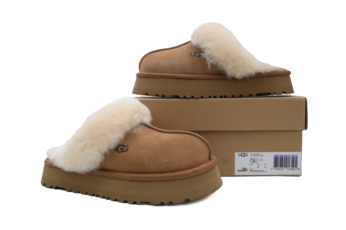 Thick-Soled Closed-Toe Shoes Disquette Brown 1122550