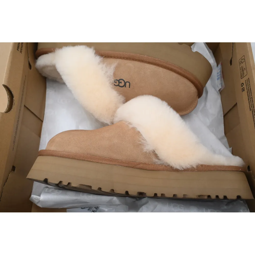 Thick-Soled Closed-Toe Shoes Disquette Brown 1122550