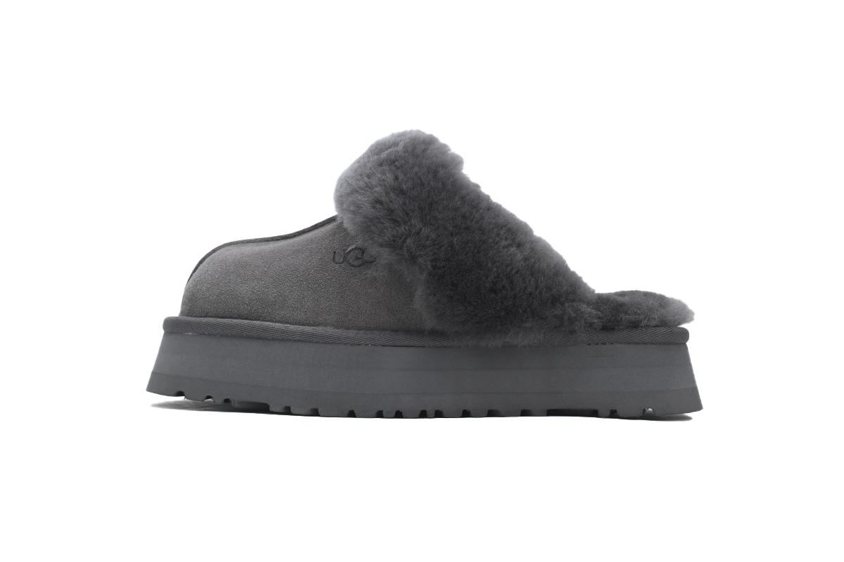 Thick-Soled Closed-Toe Shoes Disquette Grey 1122550
