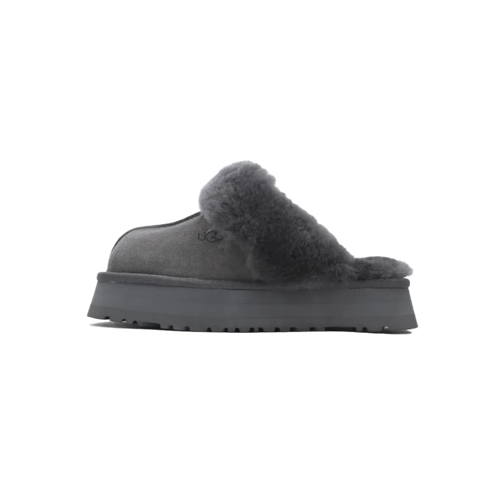 Thick-Soled Closed-Toe Shoes Disquette Grey 1122550