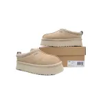 Thick-Soled Closed-Toe Shoes Tazz Khaki 1122553