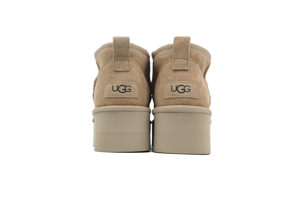 Thick-Soled Low-Top Warm Snow Boots Khaki 1135092