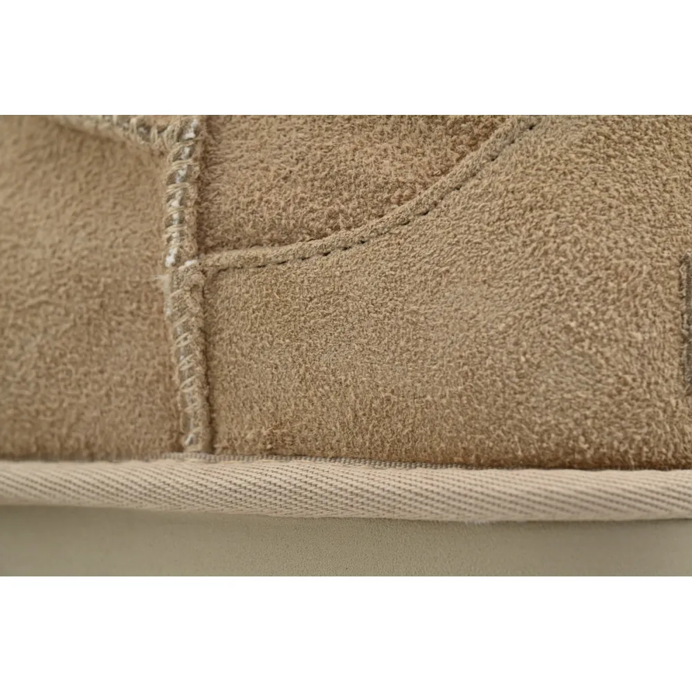 Thick-Soled Low-Top Warm Snow Boots Khaki 1135092