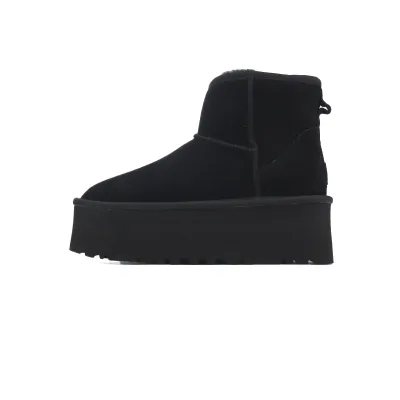 Thick-Soled Mid-Tube Warm Snow Boots Black 1134991 01