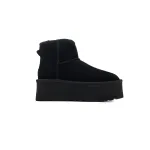 Thick-Soled Mid-Tube Warm Snow Boots Black 1134991
