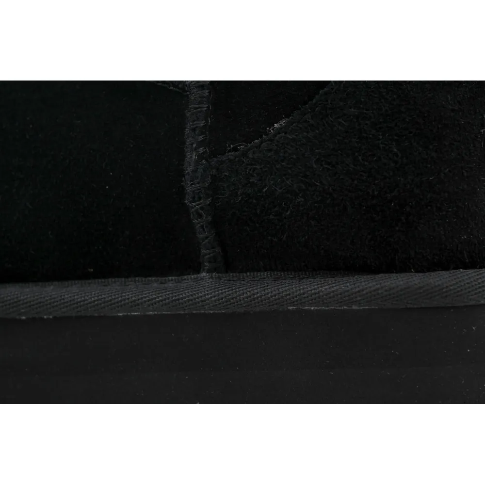 Thick-Soled Mid-Tube Warm Snow Boots Black 1134991