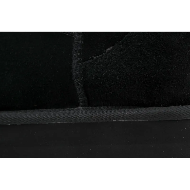 Thick-Soled Mid-Tube Warm Snow Boots Black 1134991