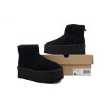 Thick-Soled Mid-Tube Warm Snow Boots Black 1134991