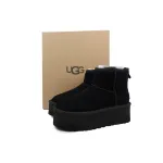 Thick-Soled Mid-Tube Warm Snow Boots Black 1134991