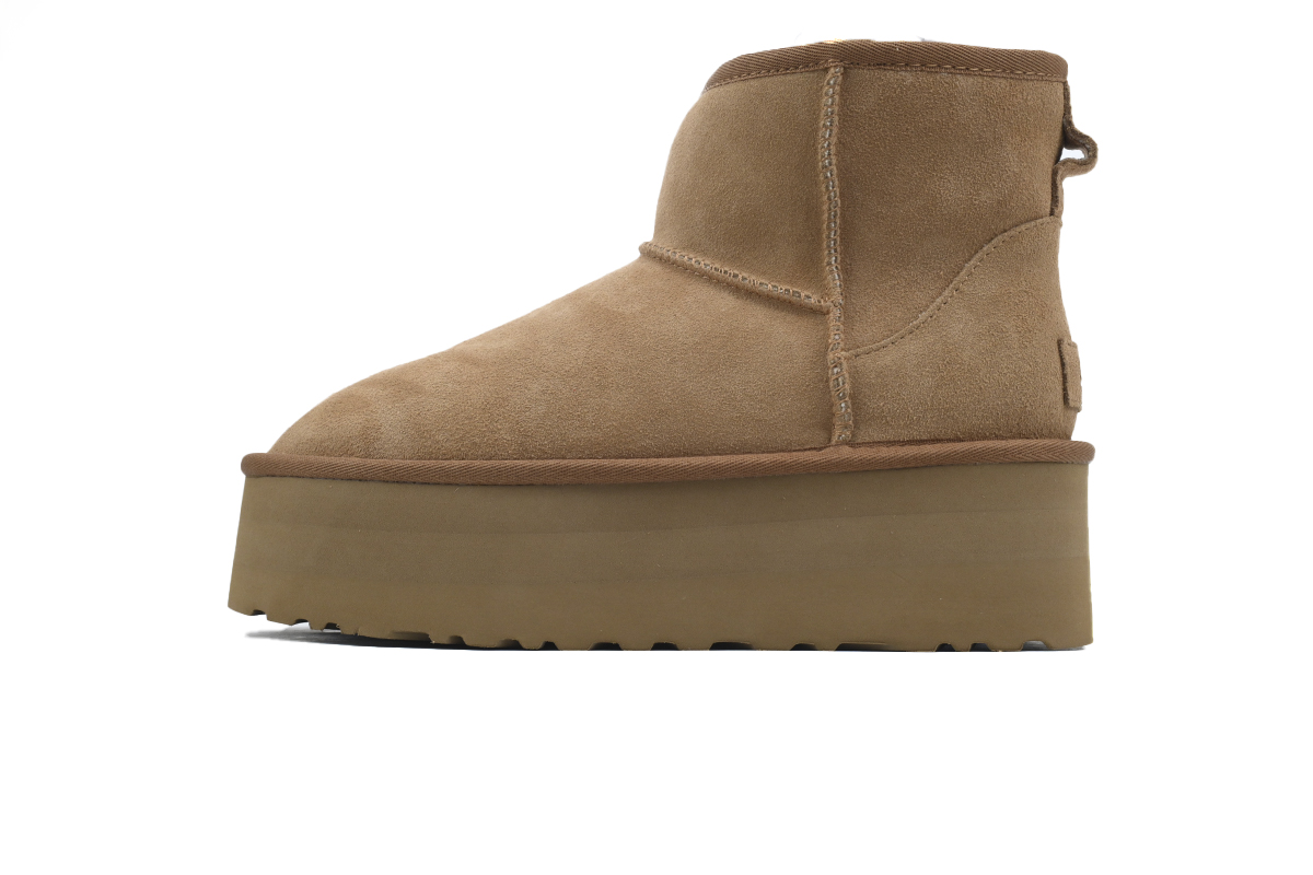 Thick-Soled Mid-Tube Warm Snow Boots Brown 1134991