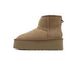 Thick-Soled Mid-Tube Warm Snow Boots Brown 1134991