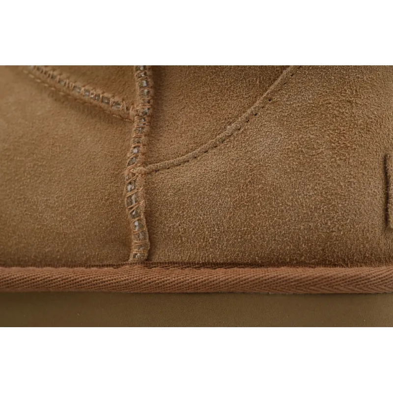 Thick-Soled Mid-Tube Warm Snow Boots Brown 1134991
