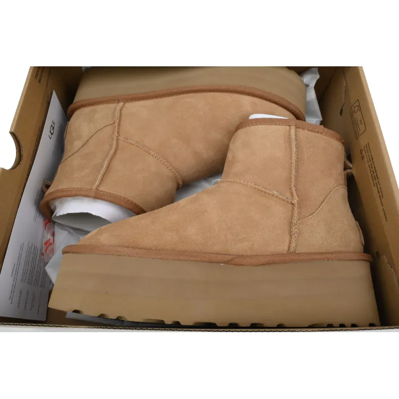 Thick-Soled Mid-Tube Warm Snow Boots Brown 1134991