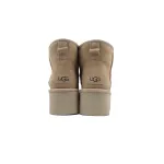 Thick-Soled Mid-Tube Warm Snow Boots Khaki 1134991