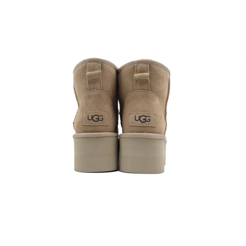 Thick-Soled Mid-Tube Warm Snow Boots Khaki 1134991
