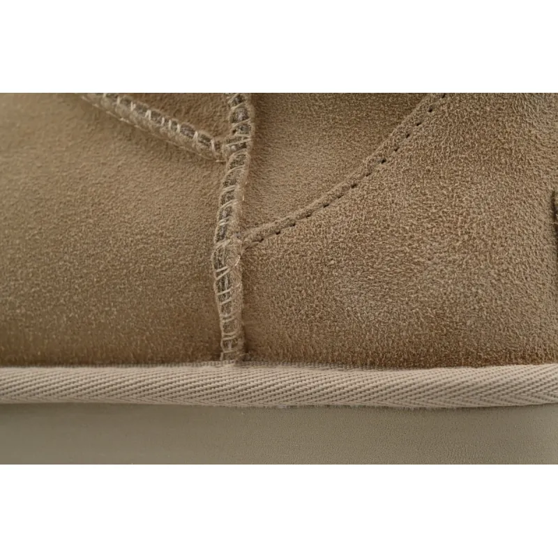 Thick-Soled Mid-Tube Warm Snow Boots Khaki 1134991